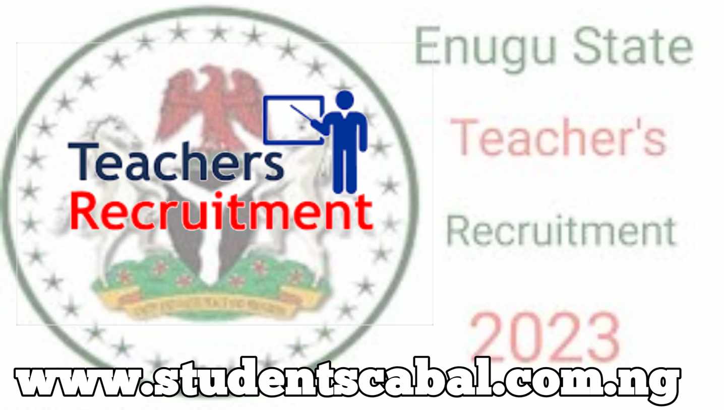 Enugu State Teachers Recruitment Portal | Enugu State Teachers Recruitment Application Form