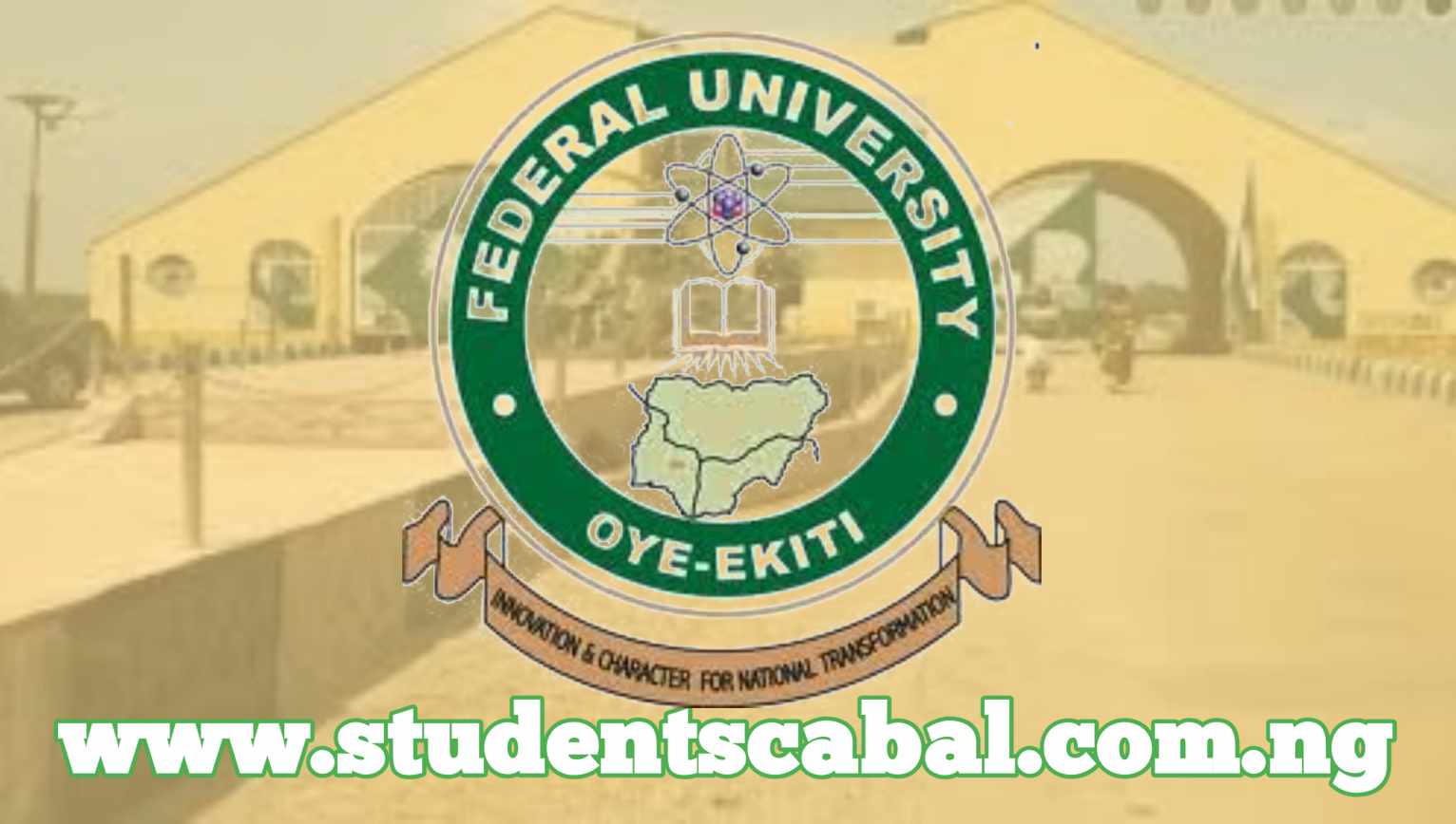 Federal University Oye-Ekiti List Of Courses | FUOYE List of Course | FUOYE Cut Off Mark