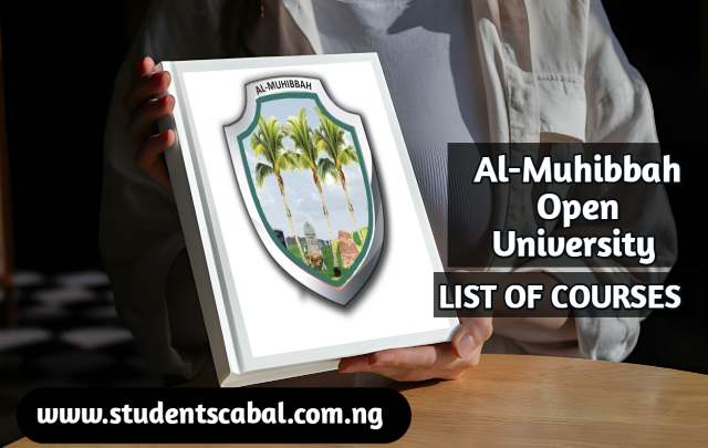 Al-muhibbah open university List Of Courses