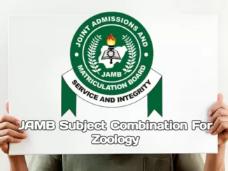 JAMB subject combination for Zoology