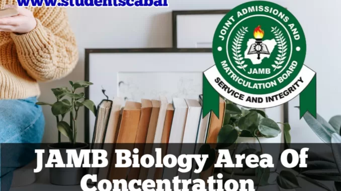 JAMB Chemistry Area Of Concentration